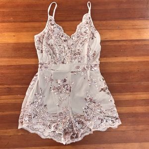 Sequins romper- NBW